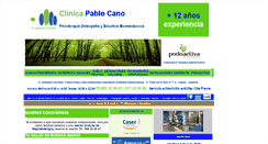 Desktop Screenshot of clinicapodologiaoviedo.com